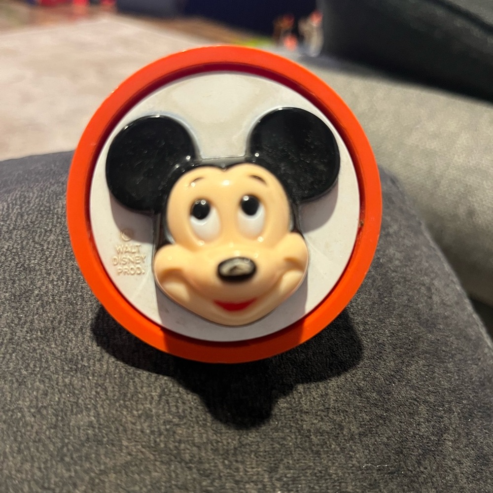 Vintage Mickey Mouse General Electric Nightlight Plug WORKS